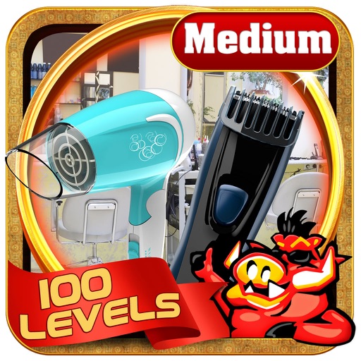 Beauty Parlor Hidden Objects Icon