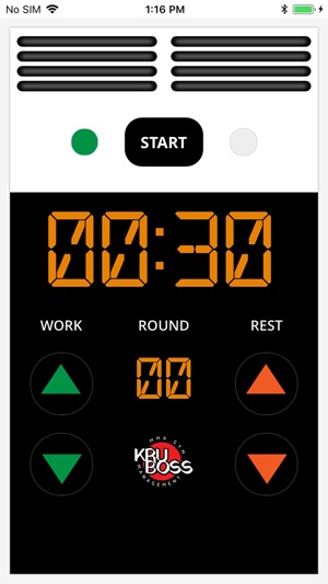 KruBoss Boxing Timer