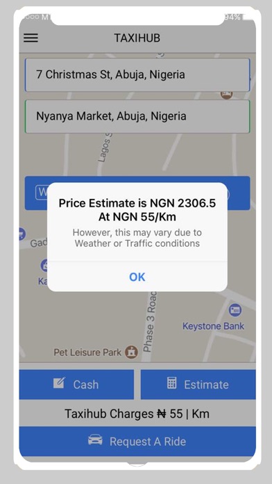 Taxihub Nigeria screenshot 3