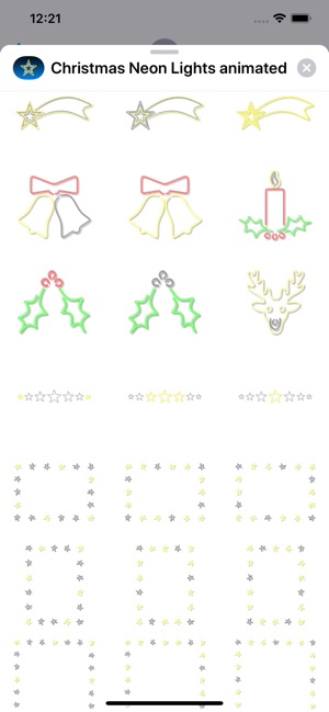 Christmas Neon Lights animated(圖3)-速報App