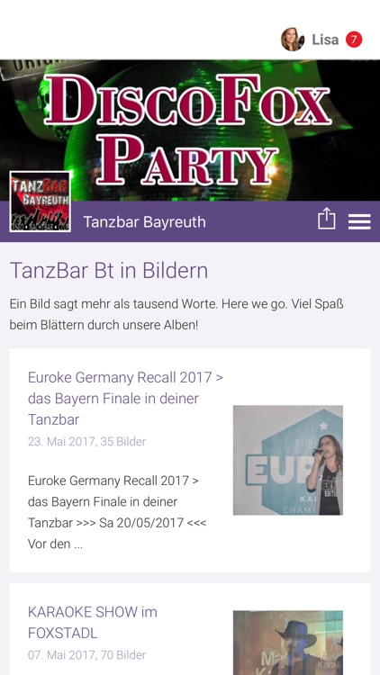 Tanzbar Bayreuth