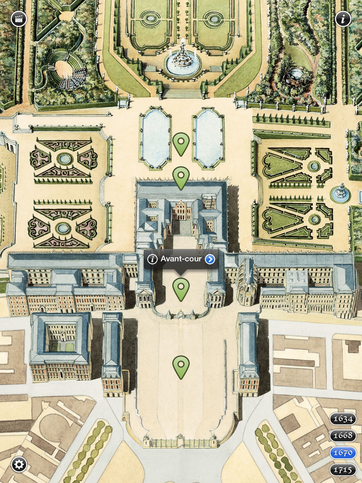 Versailles 3D HD screenshot 3