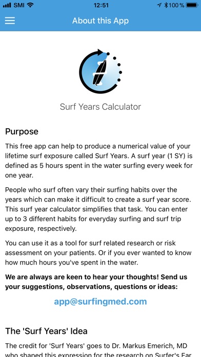 Surf Years Calculator screenshot 4