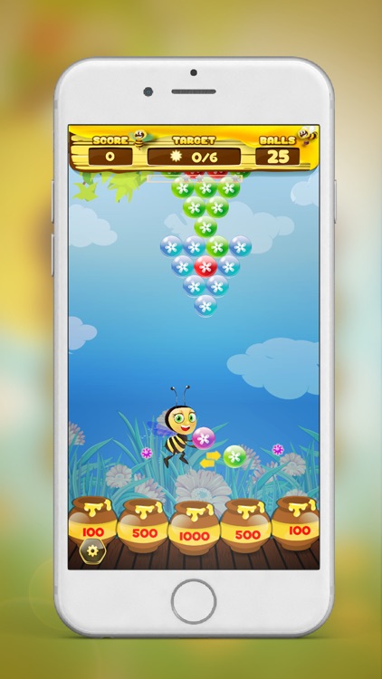 Bubble Shooter Honey Bee