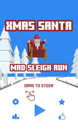 Xmas Santa Mad Sleigh Run(圖1)-速報App