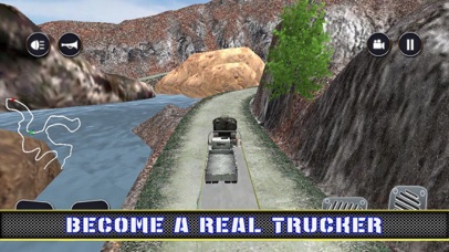 Army Truck Hill Road Transport screenshot 2