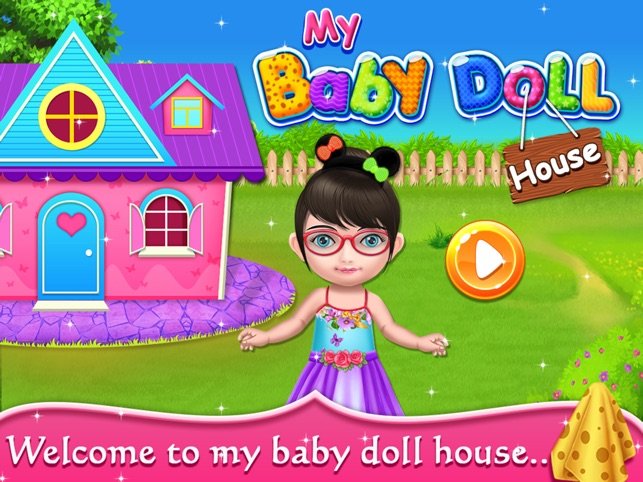 baby doll and house