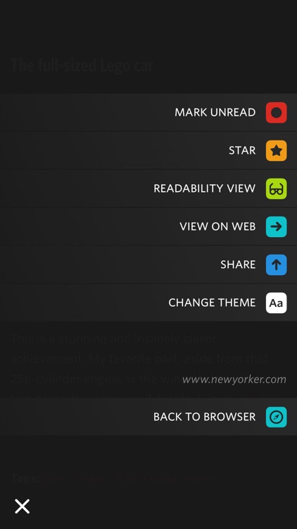 Unread: RSS Reader screenshot-3