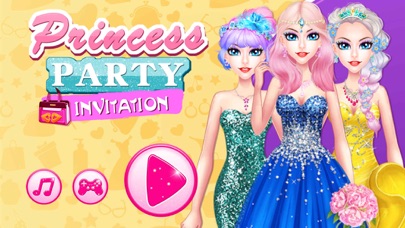 Makeup - Princess Party Invitation screenshot 4