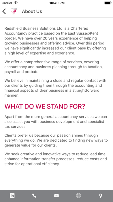 Redshield Accountants screenshot 2