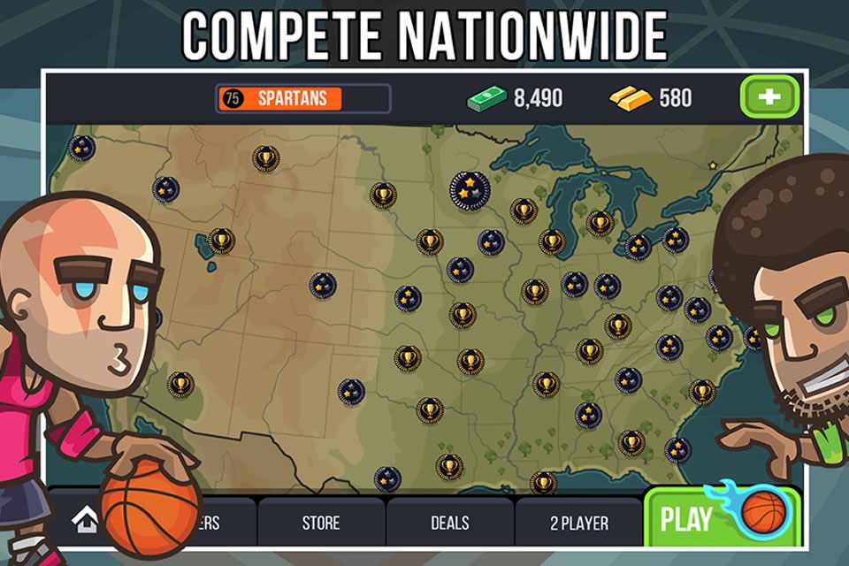 Basketball Battle NO WIFI Game screenshot 4