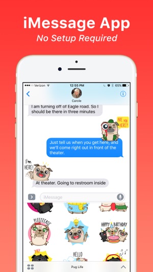 Pug Life Emoji Stickers(圖2)-速報App