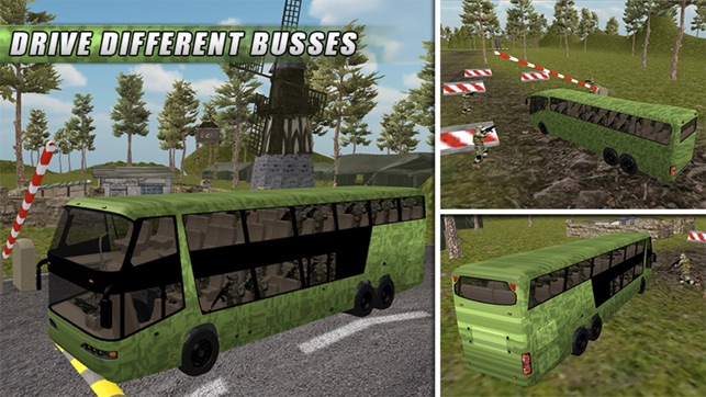 Military Transporter Bus Sim(圖5)-速報App