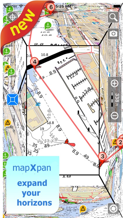 Aqua Map US - Nautical GPS screenshot-4