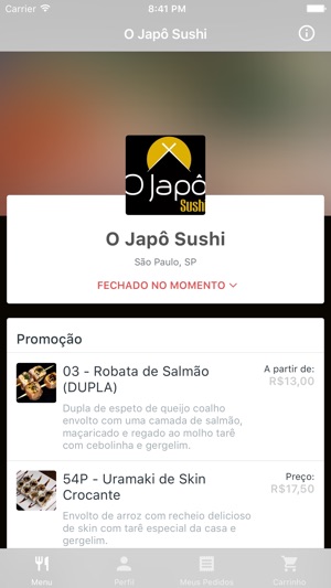 O Japô Sushi Delivery(圖1)-速報App