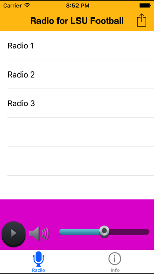 Radio for LSU Football