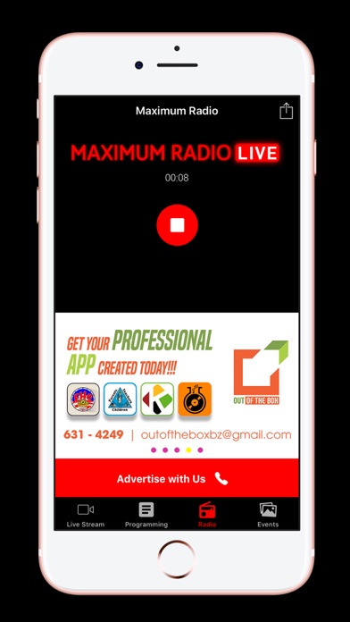 Maximum Radio Belize screenshot 4