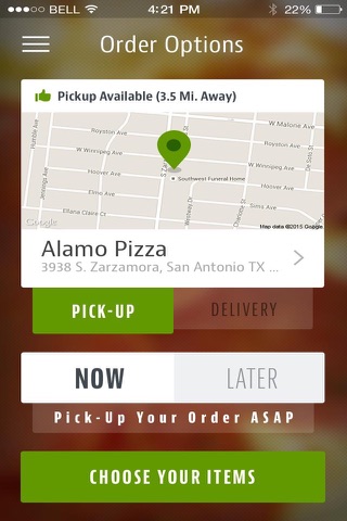 Alamo Pizza screenshot 2