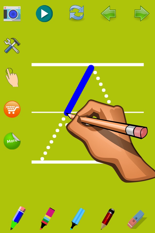 Trace Letter Level 7 screenshot 2