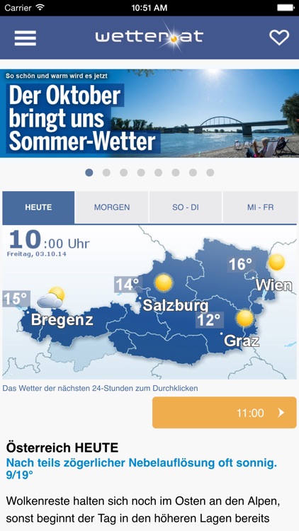 wetter.at LIVE