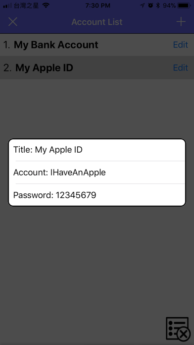 Secret Password Keeper screenshot 4