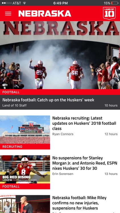 Landof10 - Big10 Football News screenshot-4