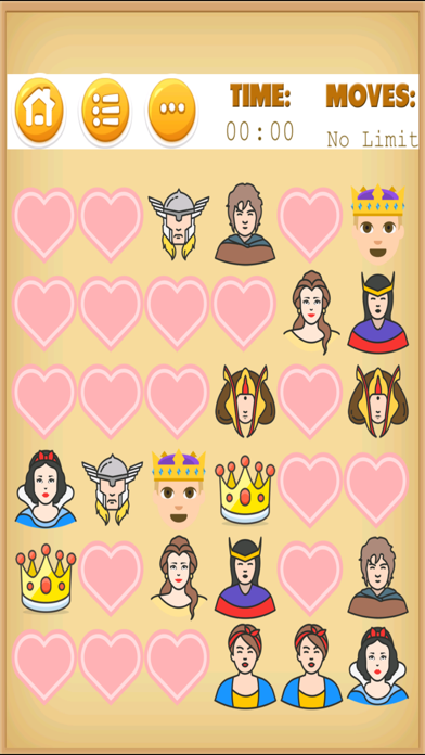 Princess Emoji Matching Game screenshot 2