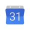 The Google Calendar app is a native app that recreates the web experience on the iPhone with a high fidelity to the source