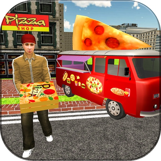 Pizza Delivery Bike Rider Game icon