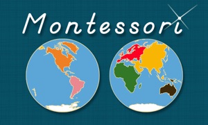 World Continents and Oceans - Geography by Mobile Montessori