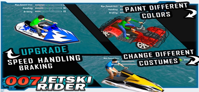 007 JetSki Rider : Bike Race(圖2)-速報App