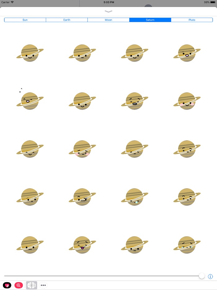 Space Friends Animated Emoji