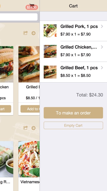 Vietnamese street food "Yummi" screenshot-3