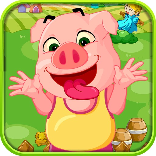 可爱小猪露营去-家庭教育必备 icon