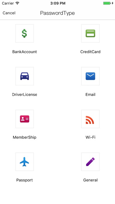 MyPasswordAccount screenshot 2