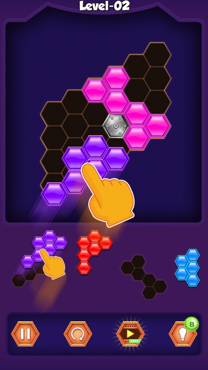 Hexa Blocks Match Puzzle