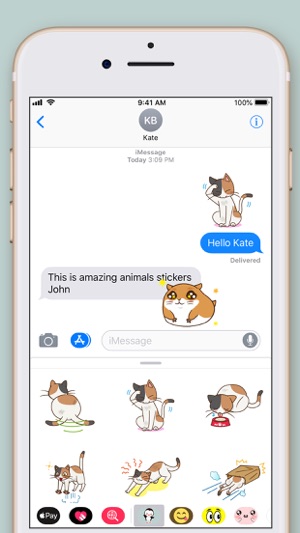 Amazing Animals Stickers(圖2)-速報App