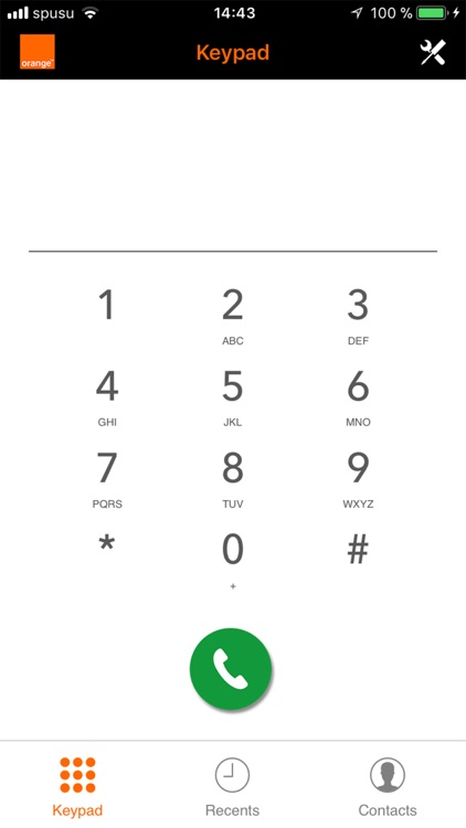 Orange Cloud Phone