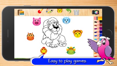 Animals and zoo coloring book. screenshot 4