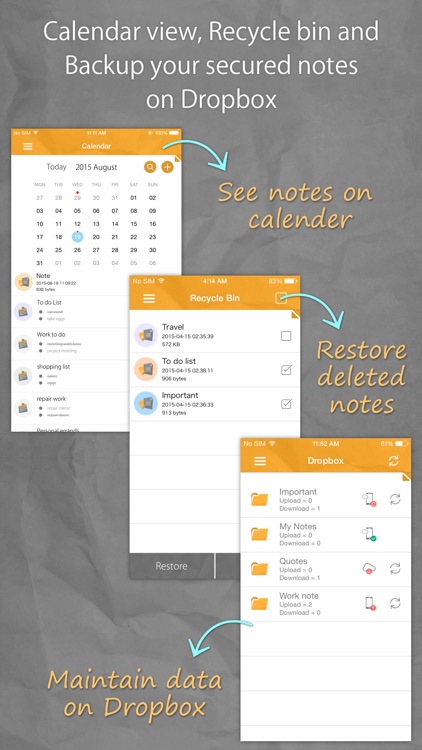 Notes Lock – Password Note screenshot-4