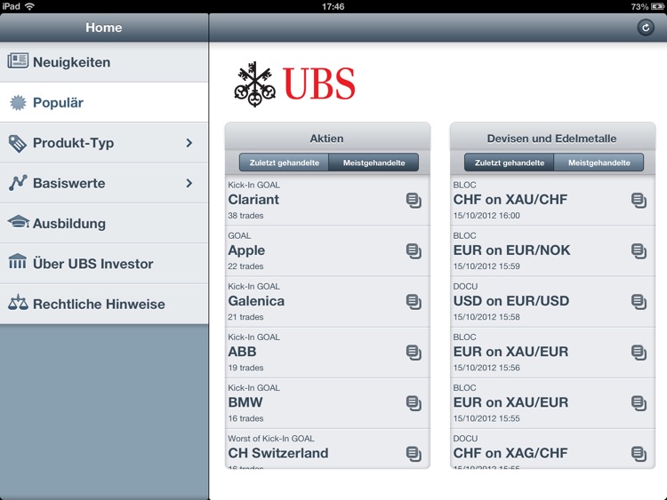 UBS Investor