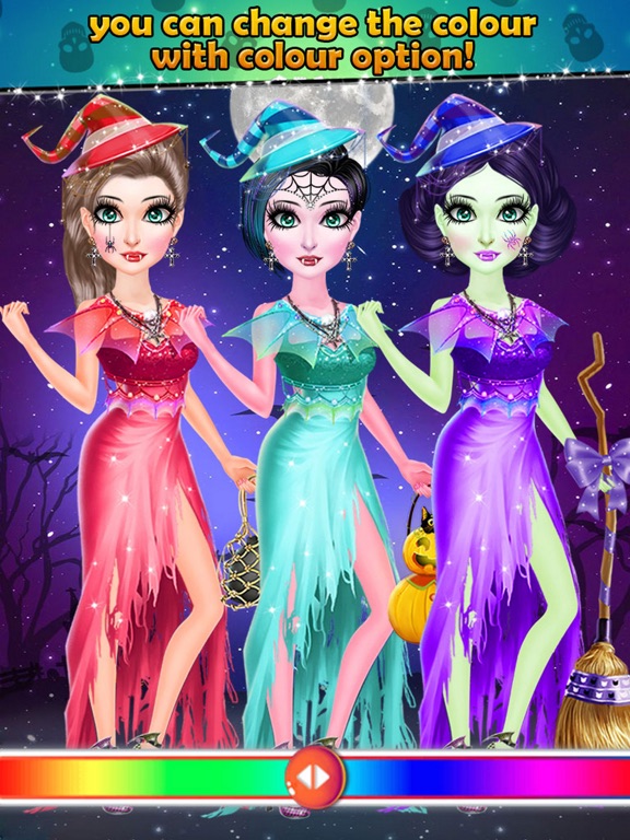 Игра Monster Girls Salon Dress Up