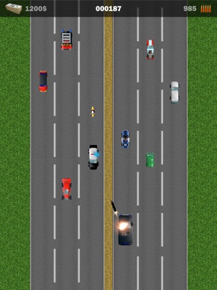 Bank Robbery - Road Rush Warriors, game for IOS