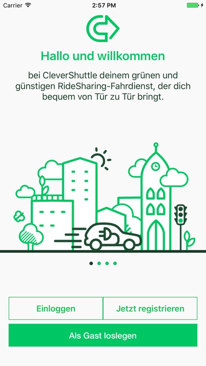 CleverShuttle: Dein Fahrdienst