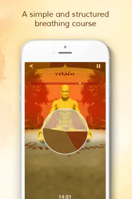 Game screenshot Health through Breath - Pranayama Lite apk