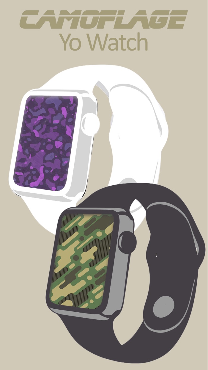 Camouflage Yo Watch - Faces