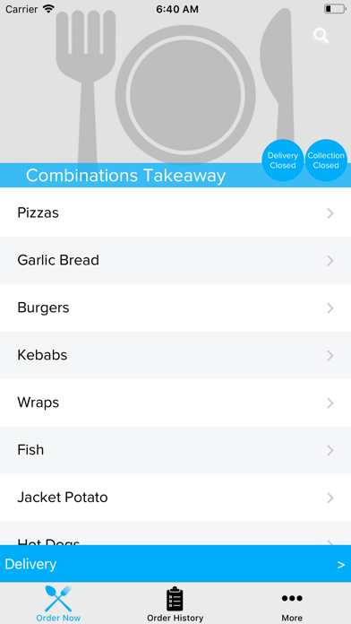 Combinations Takeaway screenshot 2