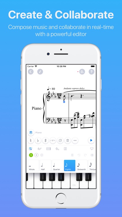 Flat: Music Score & Tab Editor screenshot-0