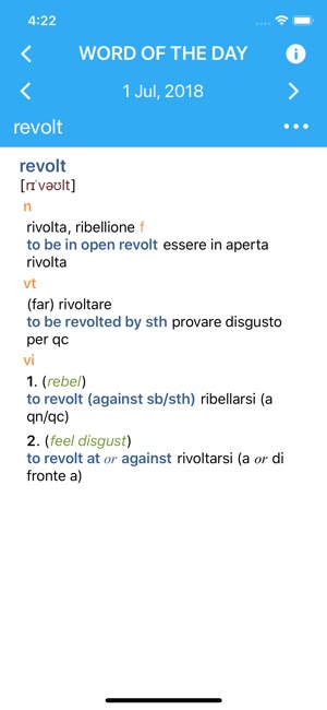 Collins Italian Dictionary(圖3)-速報App