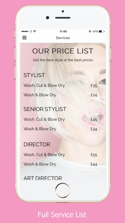 Blade Hair Salon By App Builder